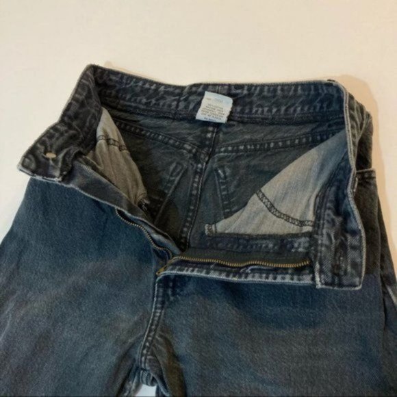VTG Bongo Jeans Faded Black High Rise Size 7 - Picture 3 of 14